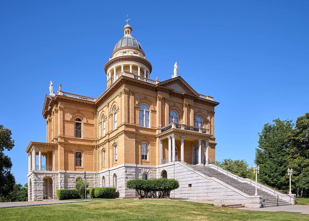 Historic Placer County Courthouse at 101 Maple Street in Auburn