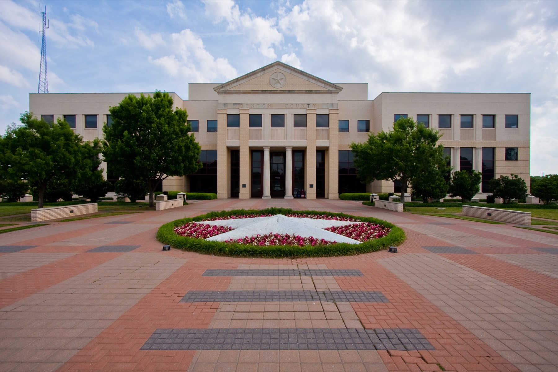 Denton County Courts Building in Texas